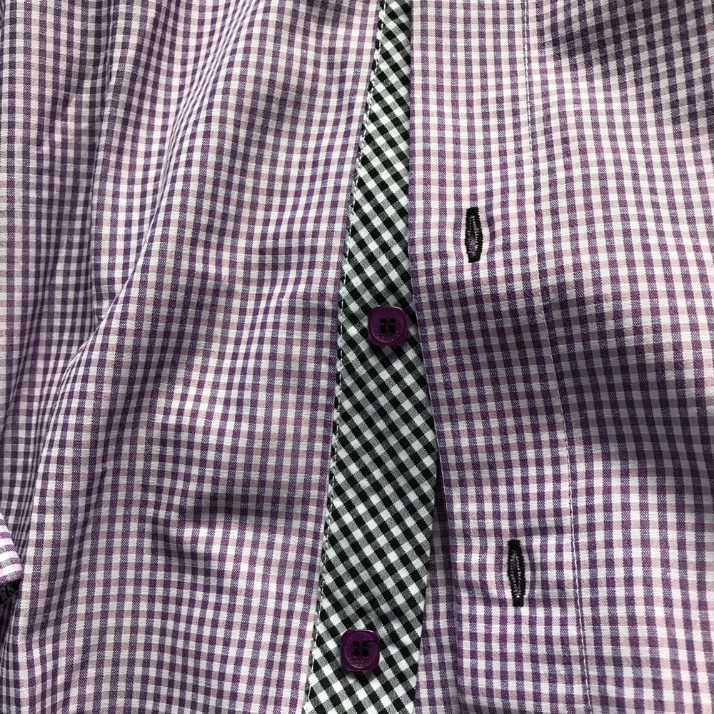 Bespoke Moda Purple Men’s Shirt XL - Picture 3 of 5